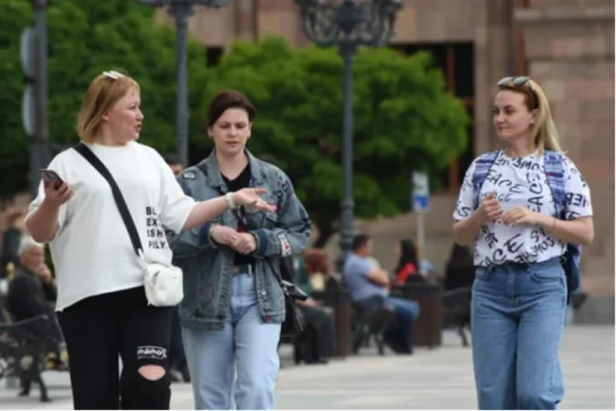 Ռուսաստանցիներն այս տարվա սկզբին ամենից հաճախ Երևան են այցելել