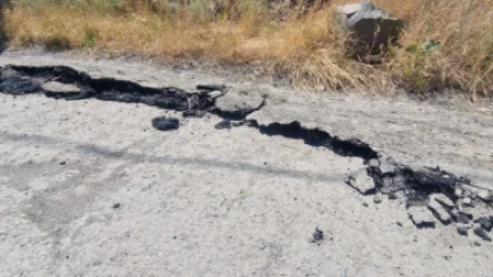 Տեղի է ունեցել ճանապարհահատվածի սահք