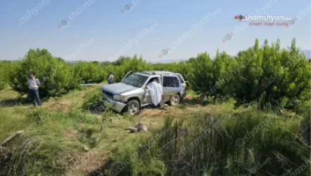 Ողբերգական ավտովթար Արարատի մարզում․ վարորդը տեղում մահացել է, կա տուժած