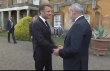 ՏԵՍԱՆՅՈՒԹ. Նիկոլ Փաշինյանն ու Էմանուել Մակրոնը հանդիպել են