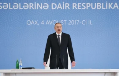 Մենք ականատես ենք պատմական վերափոխման Հարավային Կովկասում. Իլհամ Ալիև
