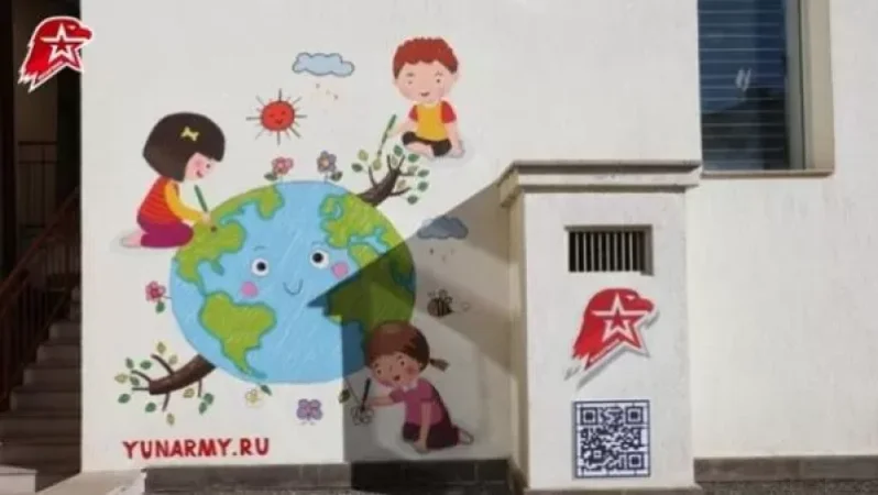 Ստեփանակերտի երեխաները գրաֆիտիի միջոցով կոչ են անում խաղաղություն հաստատել Երկրի վրա