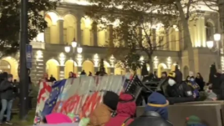 ՏԵՍԱՆՅՈՒԹ. Ցուցարարներն ու ուժայինները պատրաստվում են հնարավոր բախումների. Թբիլիսի