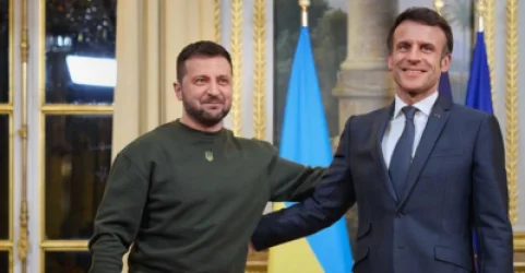 Զելենսկին Շոլցի հետ զրույցից հետո զանգահարել է Մակրոնին