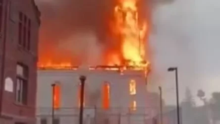 ՏԵՍԱՆՅՈՒԹ. Կայծակի հարվածից 18-րդ դարի եկեղեցին ամբողջությամբ այրվել է. ԱՄՆ