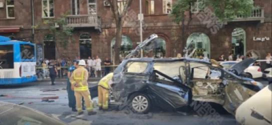 ՆԳՆ-ն՝ Ամիրյան փողոցում տեղի ունեցած խոշոր պայթյունի մասին