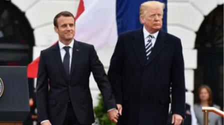 Գագաթնաժողովից առաջ Մակրոնը զրույց է ունեցել Թրամփի հետ