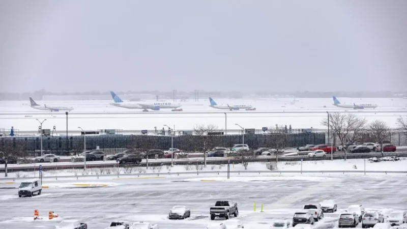 Միացյալ Նահանգներում չեղարկվել է ավելի քան 10,000 չվերթ