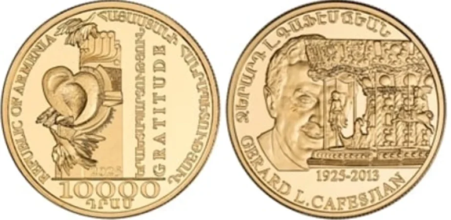 Շրջանառության մեջ է դրվում նոր ոսկե հուշադրամ