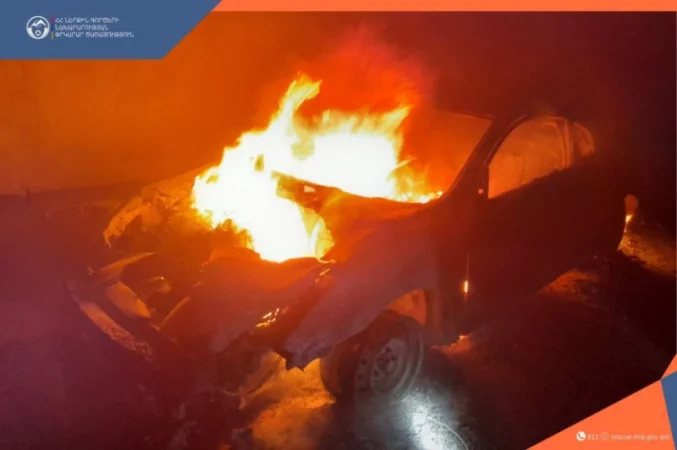 Թունելում ավտոմեքենա է այրվել. ավտոճանապարհը դարձել է միակողմանի երթևեկելի