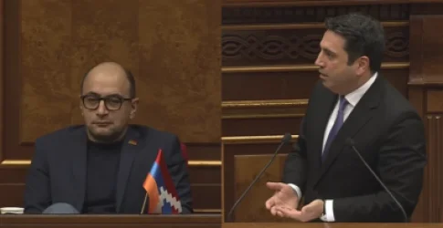 Դուք ճիշտ եք անում, որ չեք գալիս դահլիճ. դուք պիտի ամաչեք, որ գաք. Ալեն Սիմոնյան