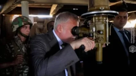 Ստանիսլավ Զասն այցելել է Երասխի հատվածում տեղակայված մարտական հենակետ