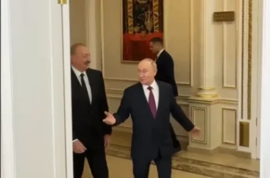 Ալիևը շնորհակալություն է հայտնել Պուտինին՝ ինքնաթիռի մասին տեղեկության համար