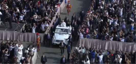 150 պատվիրակություն` Լևոն 14-րդ պապի գահակալության պատարագին