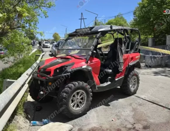 Ողբերգական վթար Ծաղակաձորում.  կվադրոցիկլ է կողաշրջվել