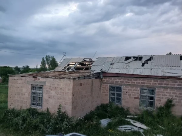 ՈՒժեղ պտտահողմ՝ Արթիկ համայնքում