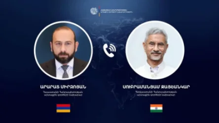 Հայաստանի և Հնդկաստանի ԱԳ նախարարները հեռախոսազրույց են ունեցել