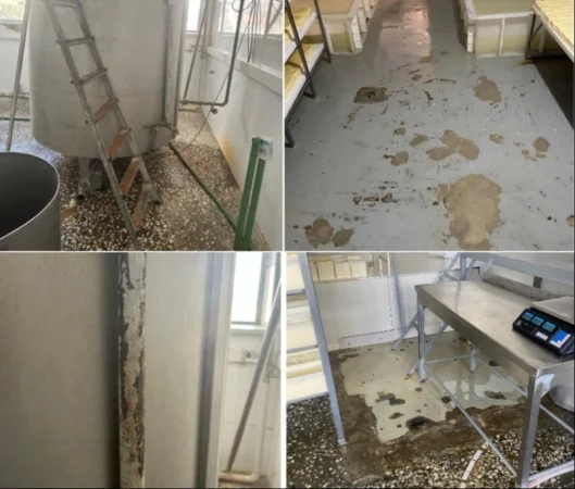 Կասեցվել է Տաշիրի կաթի գործարանի գործունեությունը