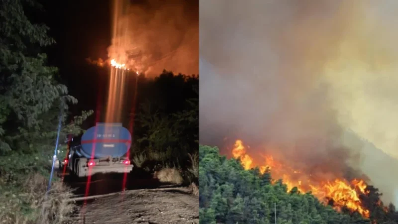 Ադրբեջանում խոշոր հրդեհ է․ հրդեհը մարել չի հաջողվում, տեղում չպայթած զինամթերք կա