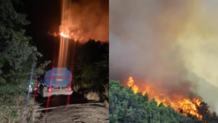 Ադրբեջանում խոշոր հրդեհ է․ հրդեհը մարել չի հաջողվում, տեղում չպայթած զինամթերք կա