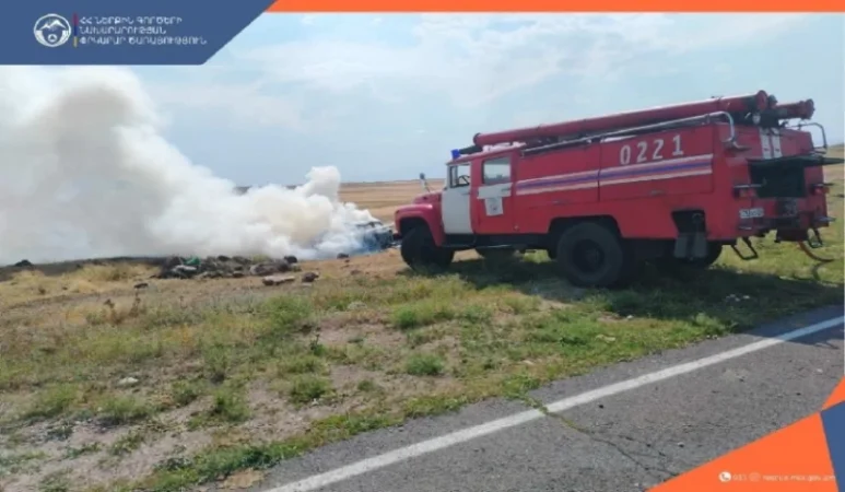 Խոշոր ավտովթար՝ Արագածոտնի մարզում. կա զոհ և տուժած