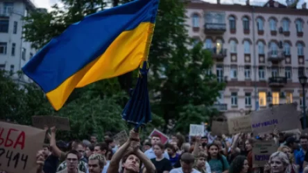 Ուկրաինացիները շարունակում են բազմահազարանոց բողոքի ցույցեր անցկացնել