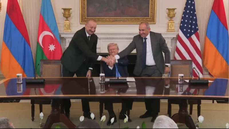 Փաշինյանը, Ալիևն ու Թրամփը համաձայնության եկան «Թրամփի երթուղու» շուրջ