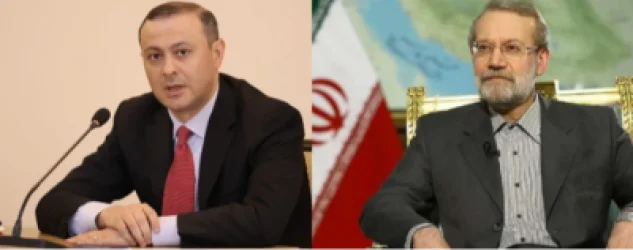 Արմեն Գրիգորյանը հեռախոսազրույց է ունեցել Իրանի ազգային անվտանգության գերագույն խորհրդի քարտուղարի հետ