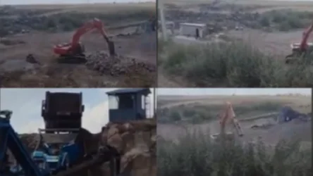 Բյուրակն գյուղում  ապօրինի արդյունահանում է տեղի ունեցել