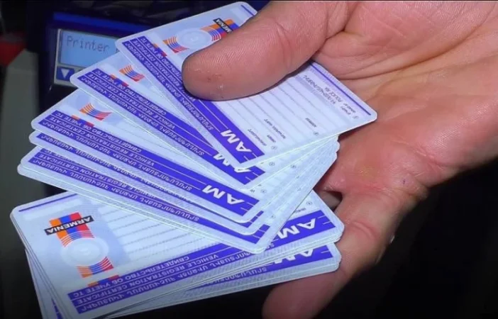 Փոփոխություններ` վարորդական վկայական ստանալու հետ կապված