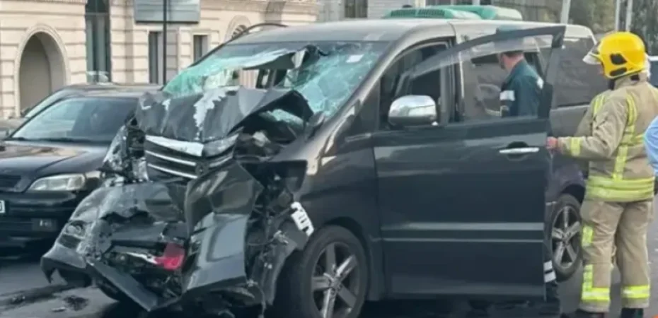 Վթար Մյասնիկյան պողոտայում․ կան տուժածներ