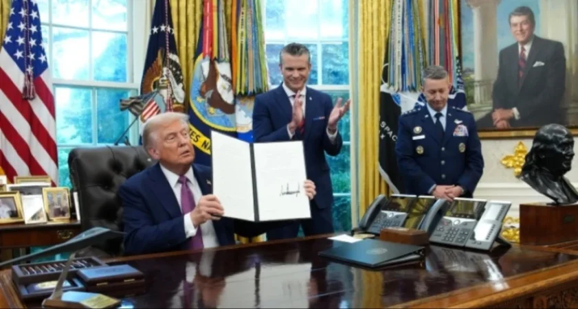 Թրամփը հրամանագիր ստորագրեց. ԱՄՆ Պաշտպանության նախարարությունը վերանվանել է Պшտերազմի նախարարություն