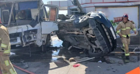 Խոշոր ավտովթար Արմավիրում. 10 քաղաքացի հոսպիտալացվել է