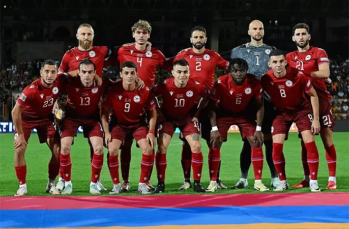 Հայաստանի ֆուտբոլի ազգային թիմն առաջընթաց ունի ՖԻՖԱ-ի դասակարգման աղյուսակում