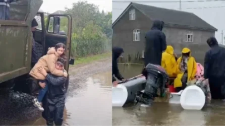 Հորդառատ անձրևները հեղեղել են Ադրբեջանի մի քանի գյուղեր