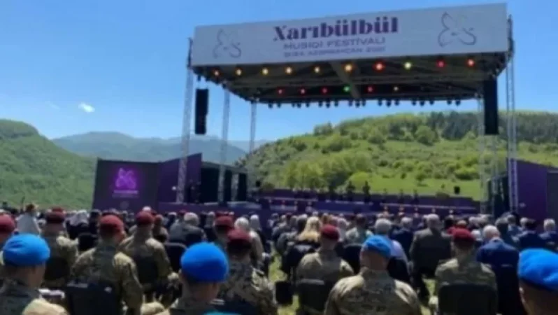 Շուշիում մուղամ է հնչել. Իլհամ Ալիևը մասնակցել է երաժշտական փառատոնի բացմանը