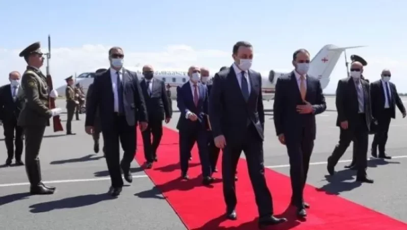 Վրաստանի վարչապետը ժամանեց Հայաստան