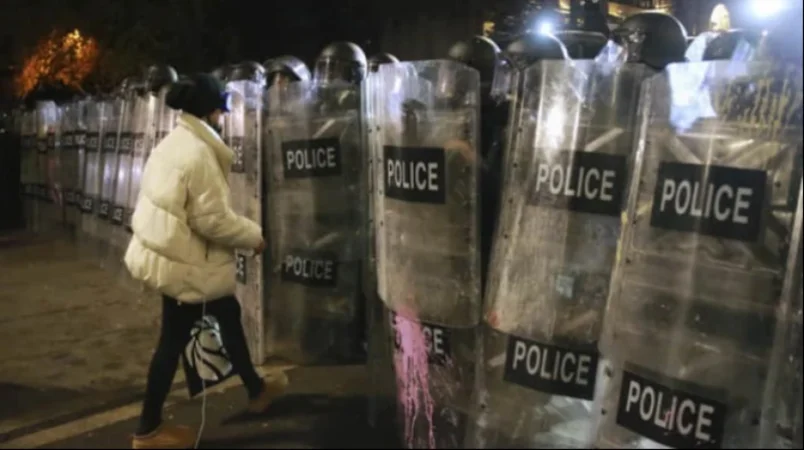 Վրաստանում ևս 14 ցուցարար է ձերբակալվել