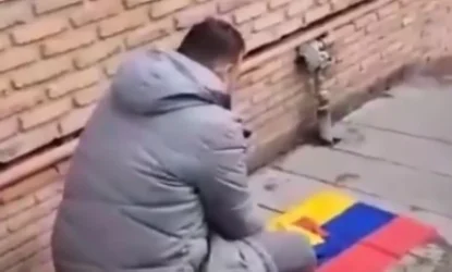 Հայկական դրոշն այրած ադրբեջանցուն փնտրում են ոստիկանությունն ու Վրաստանի հայերը