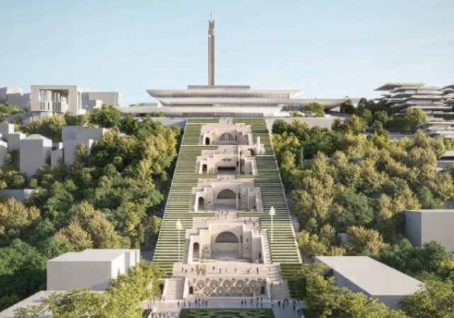 Կասկադի անավարտ հատվածում Երևանի քաղաքապետարանի համար կկառուցվի 36․000 մ² կոմպլեքս. քաղաքապետ