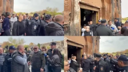 Աղոթքին գալուց եկել հարց եք տալիս. Հովհաննավանքի մուտքի մոտ իրավիճակը պարբերաբար լարվում է