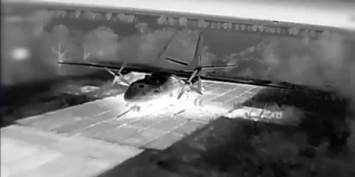 Զանգվածային գրոհ՝ Ղրիմի օդանավակայանում, ռուսական ինքնաթիռներ են ոչնչացվել․ Ուկրաինայի ՊՆ