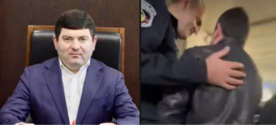 Մասիս համայնքի ղեկավար Դավիթ Համբարձումյանն ինքնաթիռի դռան մոտից կալանավորվեց