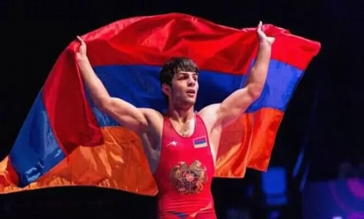 Ոսկե մեդալ. Վազգեն Թևանյանն ըմբշամարտի Եվրոպայի առաջնության չեմպիոն