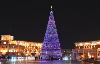Երբ կմիացվեն Հայաստանի գլխավոր տոնածառի լույսերը. մանրամասներ