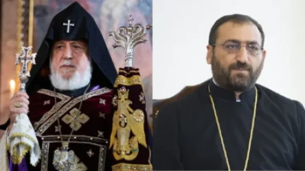 Կաթողիկոսը պաշտպանում է սրբապղծությանը. Առաքել սրբազան