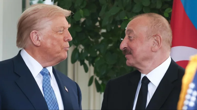 Մեր գործընկերությունը կնպաստի մեր երկրներում և դրանից դուրս խաղաղության ամրապնդմանը․ Ալիևը՝ Թրամփին