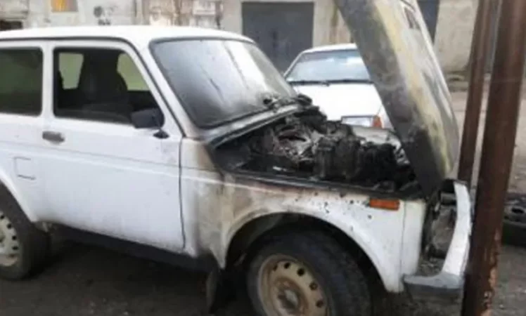 Հրկիզվել է «Սյունյաց երկիր» թերթի ավտոմեքենան