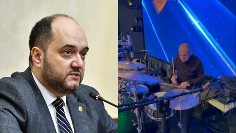 Պարզվել է, թե ինչու էր վարչապետ Փաշինյանը ապակե վահանի հետևում թմբուկ նվագում․ Հարությունյան