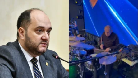 Պարզվել է, թե ինչու էր վարչապետ Փաշինյանը ապակե վահանի հետևում թմբուկ նվագում․ Հարությունյան